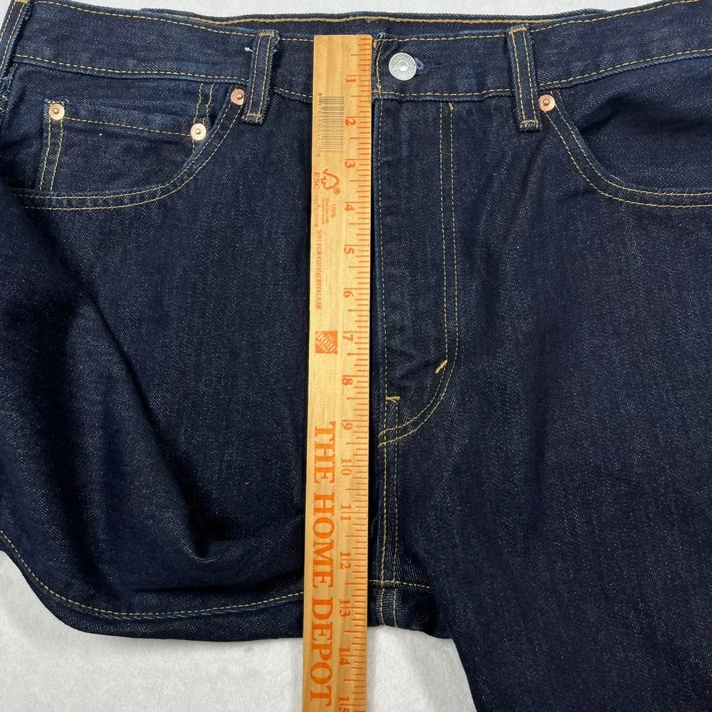 Levi's 517 Bootcut Jeans Mens 36x29 Dark Wash Indigo Western Denim Classic